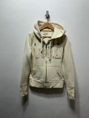 TRUE RELIGION ジップパーカー USA製 ホワイト y2k - メルカリ