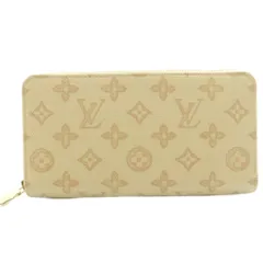 ルイヴィトン LOUIS VUITTON モノグラム ジッピーウォレット キャンバス 長財布 ロング ラウンドファスナー ロゴ 総柄 ベージュ M27685 /BB ■OH