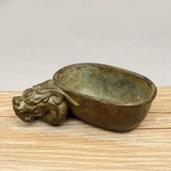 銅製 竜頭杯 仕女図杯 茶道具 装飾品 工芸品 置物 銅製 竜頭杯 仕女図杯 茶道具 装飾品 工芸品 置物 - メルカリ