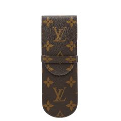 ✩LOUIS VUITTON✩ タイガ レザー ペンケース グリーン - メルカリ