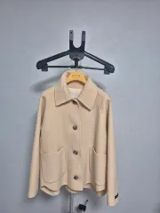 オリーブ デ オリーブ ウール ジャケット アイボリー