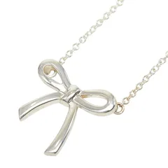 ティファニー ボウ リボン ネックレス SV925 シルバー レディース TIFFANY&Co.【1-0270517】のサムネイル