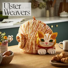 【正規品新品】アルスターウィーバーズ シェイプ ティーコージー Ginger Cat ジンジャーキャット ネコ ポットウォーマー ティーポットカバーのサムネイル