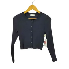 サンドロ sandro Fine knit cardigan リブニット カーディガン レディース JPN：1 のサムネイル