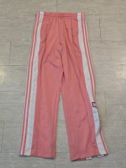 adidas バックロゴ ステッチ ワイドパンツ カーキ 32 綿100 Y2K - メルカリ