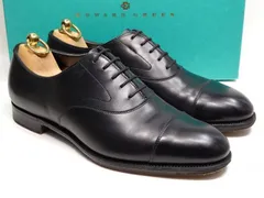 723 / 0519 オススメ！ 使用数回 エドワードグリーン チェルシー ブラック カーフ 7E ＃202のサムネイル