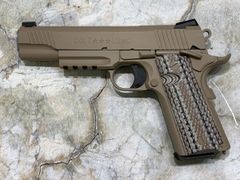 東京マルイ XDM-40 リアル刻印カスタム アサルトフレームTAN組み込み