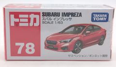 トミカ No.78 スバル インプレッサ - メルカリ