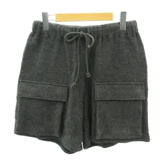ズッカ zucca ニット ショートパンツ カーゴ ウール M グレー 0213のサムネイル