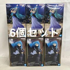 미개봉 극장판 환생했더니 슬라임이었던 건 창해의 눈물편 GLITTER&GLAMOURS 외 마왕 리무르 템페스트 유라 피규어 6개 세트 SF5B76 c107
