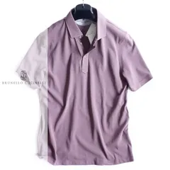 dt517●S●BRUNELLO CUCINELLI●ブルネロクチネリ●涼感ラグジュアリー●半袖ポロシャツ●メンズのサムネイル