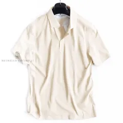 dt580●XS●S●選択可●BRUNELLO CUCINELLI●ブルネロクチネリ●涼感ラグジュアリー●半袖ポロシャツ●メンズのサムネイル