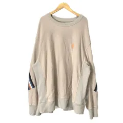 ファセッタズム FACETASM XXL RIB SWEAT トレーナー スウェット クルーネック 00 ベージュ ABH-SW-U02のサムネイル