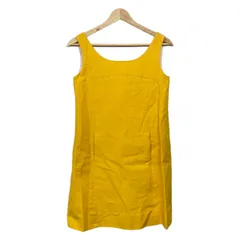 FOXEY(フォクシー) ワンピース サイズ38 M レディース美品  - 31534 ダークイエロー ノースリーブ/ミニ