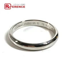 CARTIER カルティエ リング・指輪 ロゴ Pt950 シルバーのサムネイル