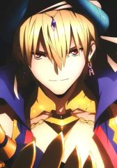 [중고] 원화 일러스트 보드 Fate/Grand Order 절대 마수 전선 바빌로니아 캐릭터 파인 그래프 인물 길가메쉬