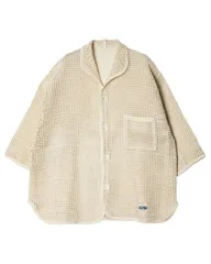 ARMY TWILL アーミーツイル COTTON MESH SHIRT AM-2613003 ECRU コットンメッシュシャツ ミリタリーのサムネイル