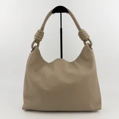 【中古】LOEWE ロエベ アナグラム フラメンコ ホーボーバッグ ショルダーバッグ ベージュ レザー ヴィンテージ レディース【中古美品】HIBUOCHI VINTAGE hboc260518a05のサムネイル