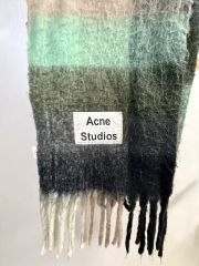 Acne Studios チェック柄 マフラー 250x28cm - メルカリ