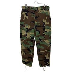 米軍実物 00's BDU カーゴパンツ ウッドランドカモ PROPPER社製 - メルカリ
