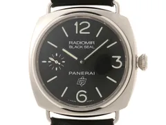 PANERAI パネライ ウォッチ ラジオミール ブラックシールロゴ  PAM00380/OP6826 腕時計 SSステンレススチール/レザー 手巻き ブラックアラビア文字盤 メンズ【中古】460のサムネイル