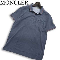 MONCLER GAMME BLEU モンクレール ガムブルー 半袖 ポロシャツ - メルカリ