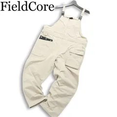 FieldCore フィールドコア ワークマン 通年★ ワイド オーバーオール ガーデニング サロペット Sz.L レディース ベージュのサムネイル