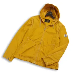 FIDELITY フィデリティ 通年 コットン100％★ ロゴワッペン ウォッシュ加工 ダック マウンテン パーカー Sz.L メンズ 黄色系のサムネイル