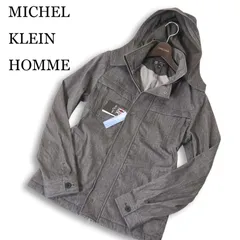 【新品 未使用】 MK HOMME ミッシェルクラン オム 通年 2way ストレッチ★ EVALET ミリタリー ジャケット Sz.46　メンズ