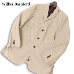 Wilkes Bashford タカキュー 通年★ アンコン ストレッチ テーラード ジャケット 大きいサイズ Sz.3L メンズのサムネイル