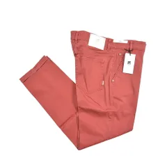 PT TORINO DENIM ピーティートリノデニム / INDIE インディ TAPERED FIT テーパードフィット スラックス ノータック チノ パンツ 春夏 メンズ  ストレッチ ピンク イタリア製 PT05 437650のサムネイル