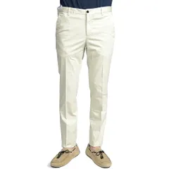 PT TORINO DENIM ピーティートリノデニム / HOUSE ハウス SUPERSLIM FIT スーパースリムフィット コットンスラックス ノータック チノ パンツ 春夏 メンズ ライトベージュ イタリア製 PT05 437662のサムネイル