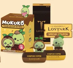 コンフォートコーヒー ロストアーク ロア モココ キーキャップ キーホルダー／コレクション カード/スペシャル