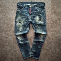 DSQUARED2 denim bigtag Skater damage 48 - メルカリ