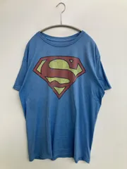 GAP ギャップ Tシャツ/カットソー L ブルー 前面プリント ブランドロゴ ミドル丈 半袖 クルーネック(丸首) メンズ