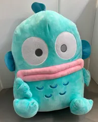 ◆Sanrio サンリオ ハンギョドン 超超BIGぬいぐるみ かしげポーズ