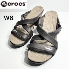 crocs クロックス Cyprus サイプラス 4.0 ヒール サンダル W6 22cm