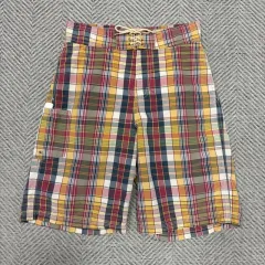 POLO RALPH LAUREN チェック コットン ショーツ v3866