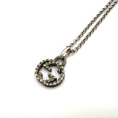 極美品✨ グッチ ネックレス アラベスク インターロッキング GG Ag 925