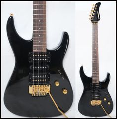 ☆FERNANDES☆FST-55 BLACK 難有り ミディアムスケール ストラト