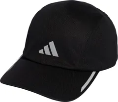 アディダス adidas ランニング メッシュ 4 パネル キャップ クライマクール 帽子 通気性 軽量 リフレクター 吸水性 ドライ 夏 太陽 日除け 日差し対策 マラソン ジョギング  DWD16 JZ0504 ブラック/リフレクテ