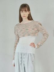 2WAY MIX PINK SHAGGY BUSTIER - メルカリ