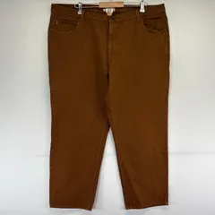 古着 エルエルビーン L.L.Bean パンツ テーパード デニム ジーパン 5ポケット カラーパンツ w46×L29  ブラウン系 メンズのサムネイル