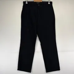 古着 バナナリパブリック Banana Republic パンツ スラックス ジッパーフライ ストレート w33×L30  ブラック系 ストライプ メンズのサムネイル