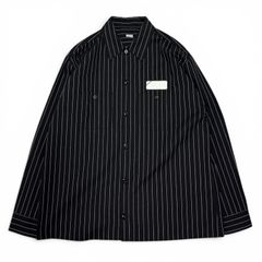 ensou. Messy Shirt メッシーシャツ ストライプ ダブルシャツ - メルカリ
