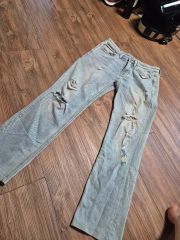 C&K カルバンクラインジーンズ ブラックデニム ストレートジーンズ 31 