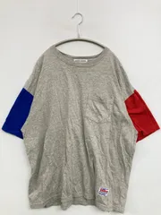 RODEO CROWNS ロデオクラウンズ Tシャツ/カットソー FREE グレー 無地 ブランドロゴ ミドル丈 半袖 クルーネック(丸首) メンズ レディース