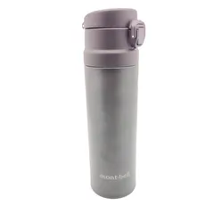 mont-bell モンベル アルパインサーモボトル アクティブ 0.5L #1134259 ブラック 保温保冷 真空二重構造 アウトドア 登山 水筒 美品 【MY342】のサムネイル