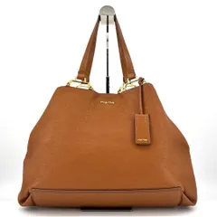 miu miu ミュウミュウ マドラス ゴールド金具 ロゴ ポーチ付 トートバッグ 大容量 A4収納可のサムネイル