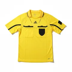 アディダス adidas  Tシャツ 半袖 胸ポケットマジックテープ レフェリーシャツ イエロー Mサイズ 2026012300097のサムネイル